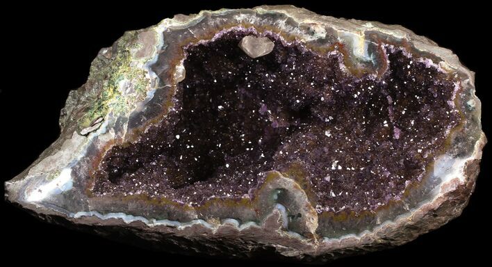 Purple Amethyst Geode - Uruguay #31199